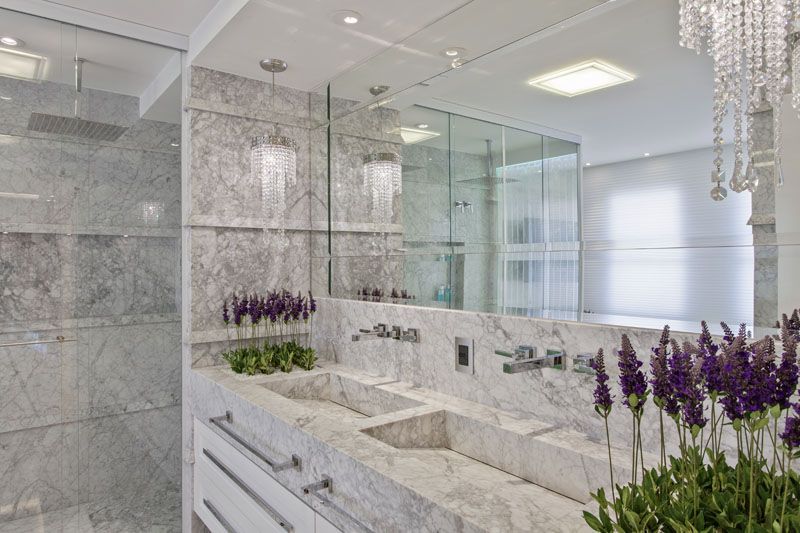 Arquiteto Aquiles Nicolas Kilaris- Apartamento Palazzo - banho master