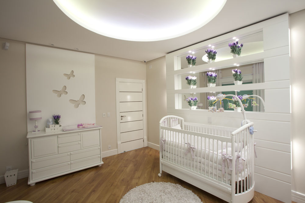 Arquiteto Aquiles Nicolas Kilaris- Casa Curvas no Neoclássico - quarto bebe