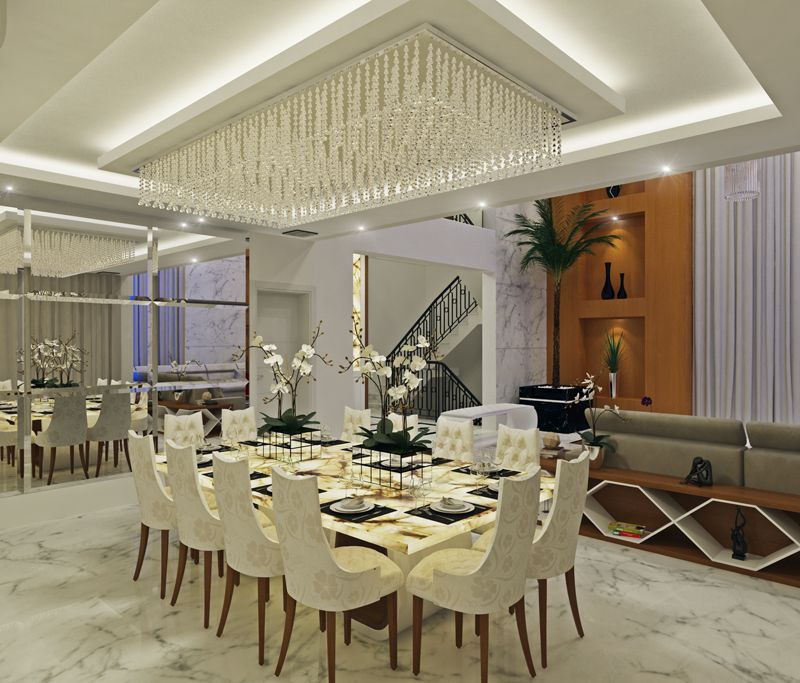 Arquiteto Aquiles Nícolas Kílaris - Jantar 3D foto realismo