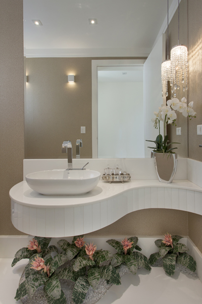 Arquiteto Aquiles Nícolas Kílaris - lavabo - Casa Itu