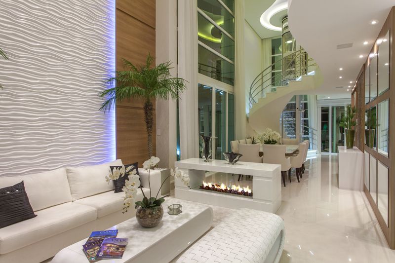 Arquiteto Aquiles Nícolas Kílaris - Casa Vanessa - Lareira