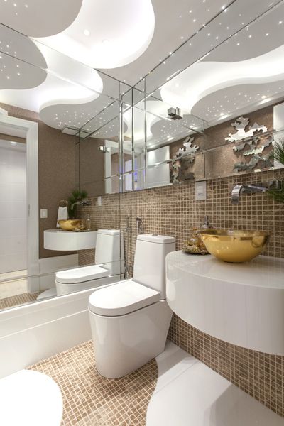 Arquiteto Aquiles Nícolas Kílaris - Apartamento Cavalli - lavabo