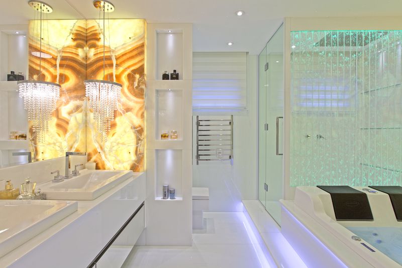 Arquiteto Aquiles Nícolas Kílaris - Apartamento Golden - banho master