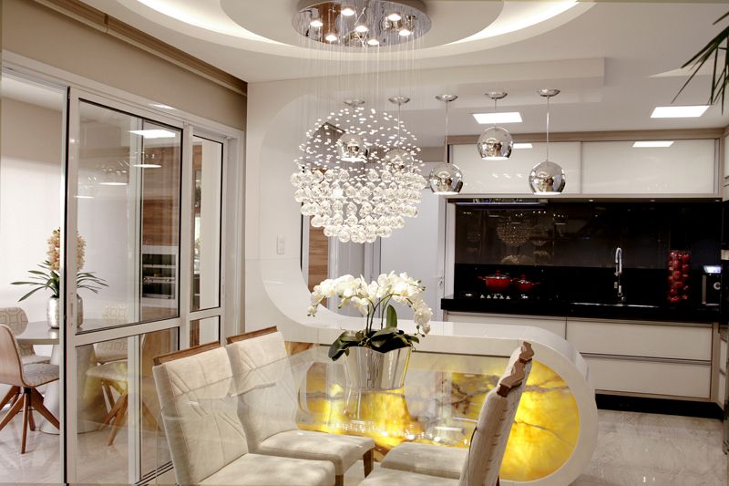 Arquiteto Aquiles Nícolas Kílaris - Apartamento Avenida Brasil - jantar e cozinha