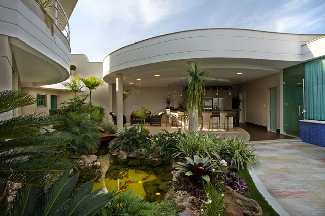 Arquiteto Aquiles Nícolas Kílaris - Casa Parque - espelho d água