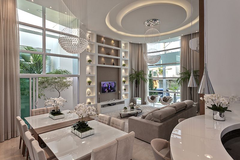 Arquiteto Aquiles Nícolas Kílaris - Casa Paulinia - living