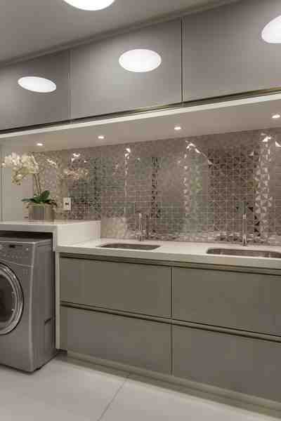 Arquiteto Aquiles Nícolas Kílaris - Apartamento Golden - lavanderia