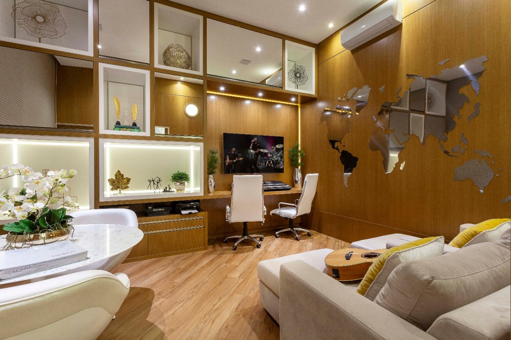 Arquiteto Aquiles Nícolas Kílaris - Casa Real - home office