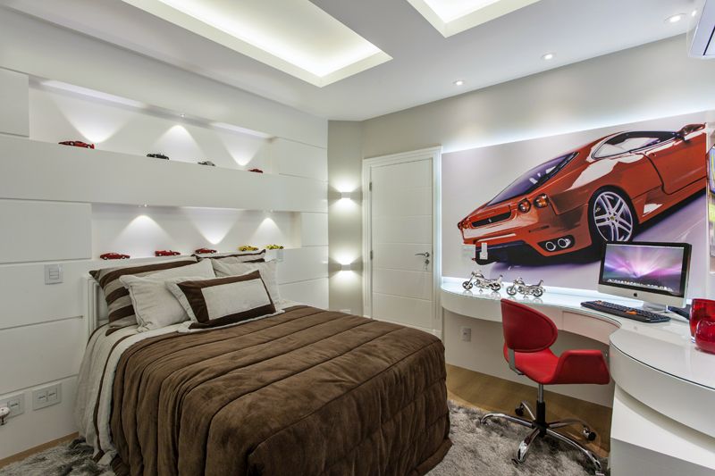 Arquiteto Aquiles Nícolas Kílars - Casa Trípoli - Quarto Ferrari