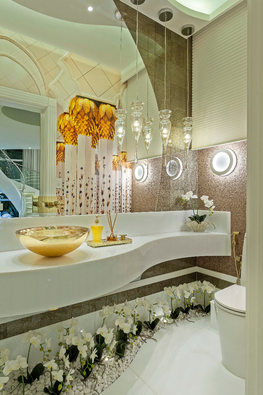 Arquiteto Aquiles Nícolas Kílaris - Casa Real - lavabo