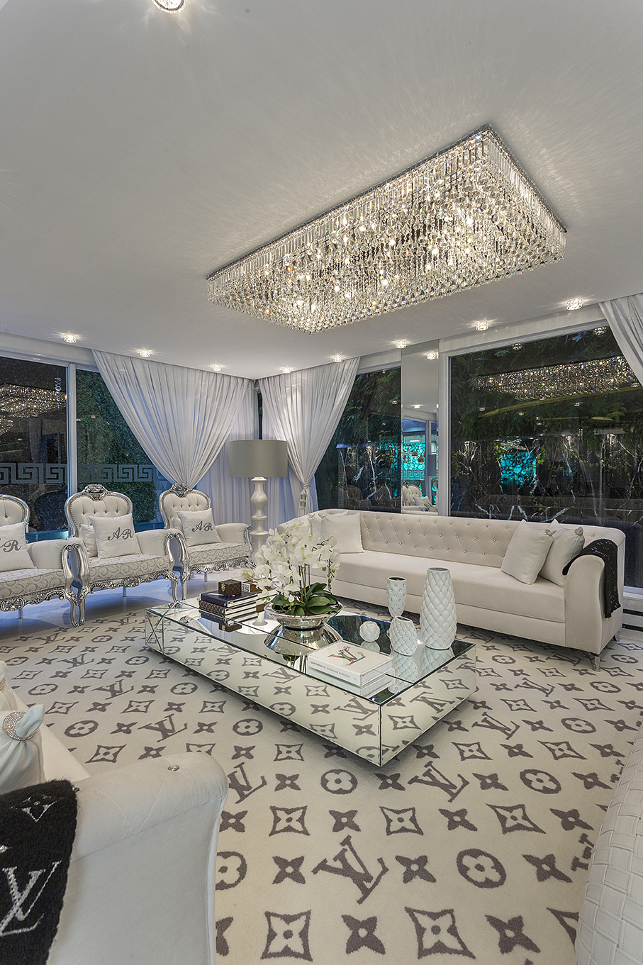 Arquiteto Aquiles Nícolas Kílaris - Casa Versace - living