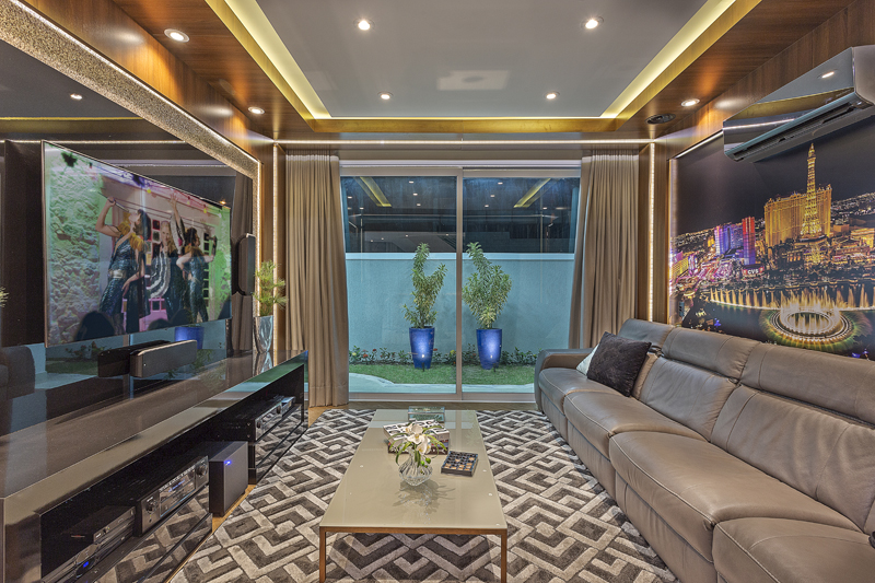 Arquiteto Aquiles Nícolas Kílaris - Casa Campinas - Home theater