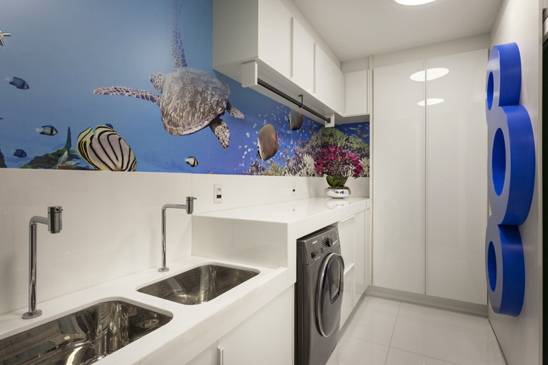 Aquiles Nícolas Kílaris - Casa Real - Lavanderia