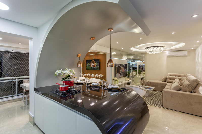 Arquiteto Aquiles Nícolas Kílaris - AP Chanel - cozinha 2