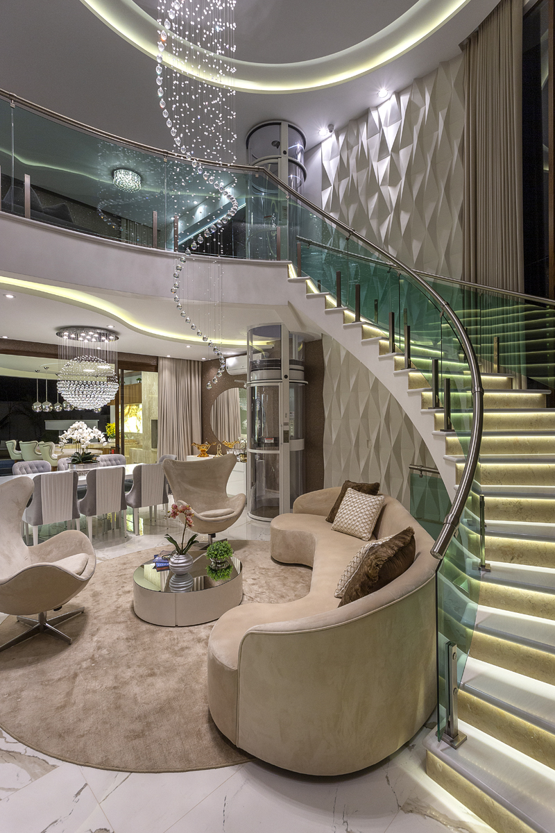 Aquiles Nícolas Kílaris - Casa Barueri - escadas