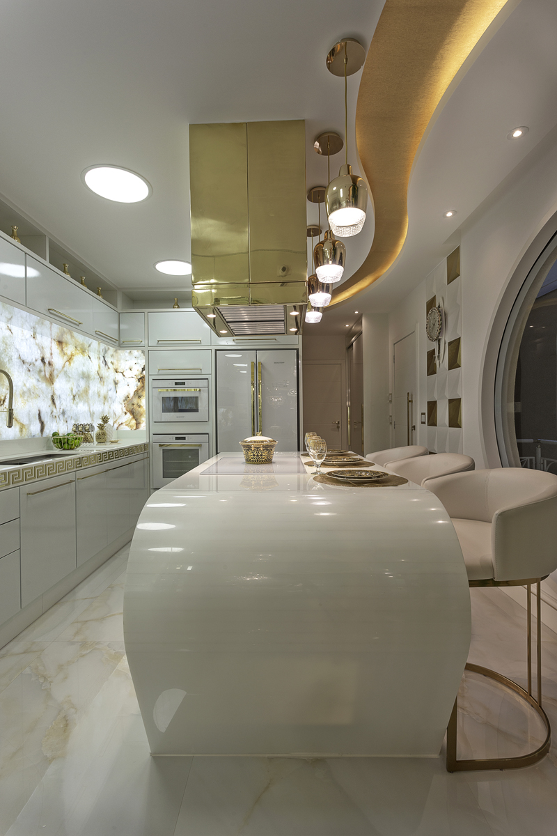 Aquiles Nícolas Kílaris - Casa Versace - cozinha 1