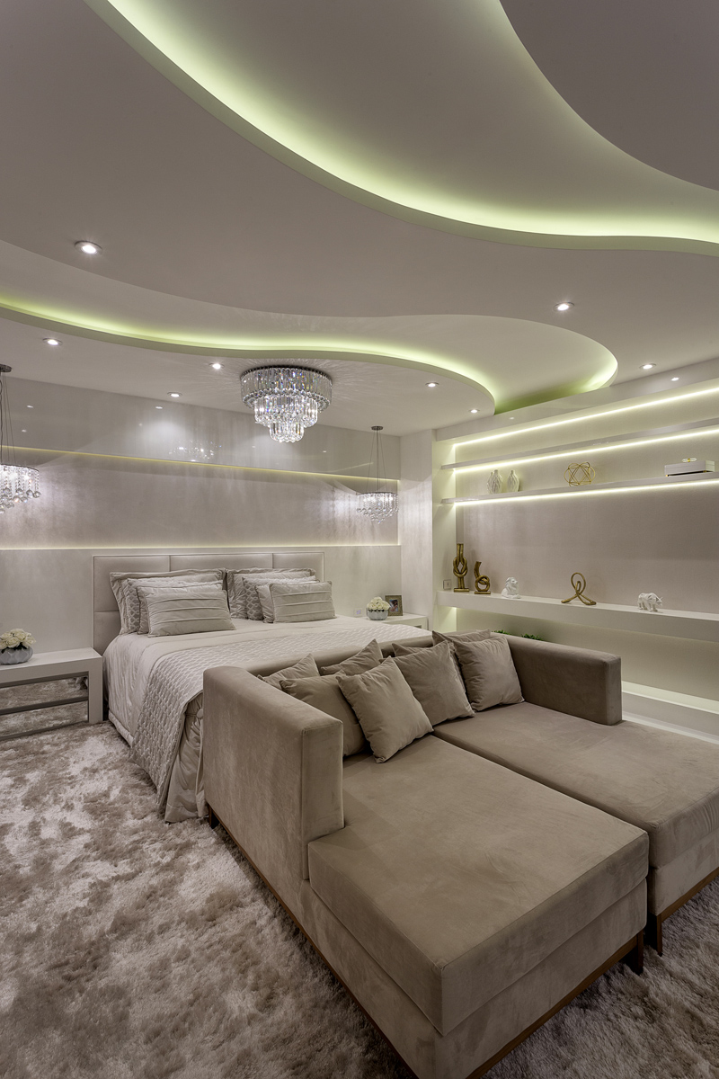 Suíte máster é destaque em projeto de designer de interiores ...